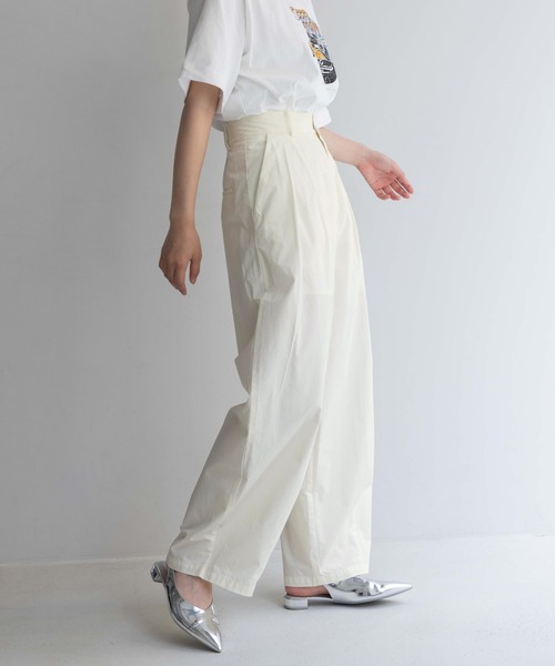 ご確認用です セール】コットンタックワイドパンツ 136353（その他パンツ）｜LOWRYS