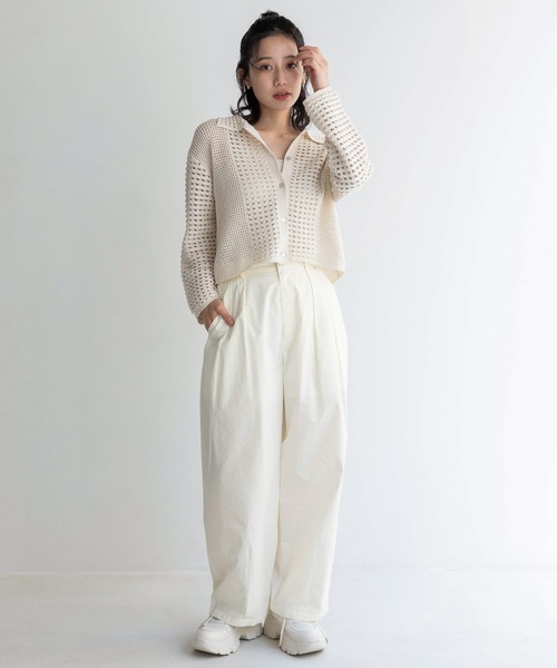 セール】コットンタックワイドパンツ 136353（その他パンツ