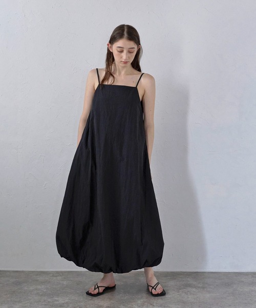 ワンピース balloon sleeve pencil one-piece balloon sleeve pencil one-piece – Acka online store