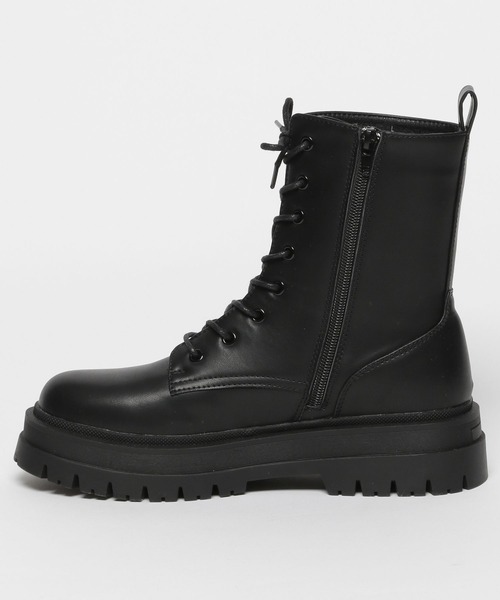 repipi armario(レピピ アルマリオ)の「アツゾコレースUPブーツ(ブーツ・キッズ・シルバー/ブラック/アイボリー・LARGE/MEDIUM/SMALL)」の7枚目の写真