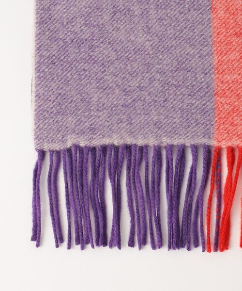 BEAUTY&YOUTH UNITED ARROWS（ビューティーアンドユースユナイテッドアローズ）の「ビッグ ブロック チェック マフラー（マフラー・メンズ・ブラック/レッド/イエロー/コバルトブルー/その他1・FREE）」の15枚目の写真