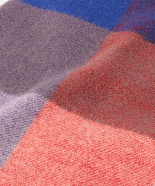 BEAUTY&YOUTH UNITED ARROWS（ビューティーアンドユースユナイテッドアローズ）の「ビッグ ブロック チェック マフラー（マフラー・メンズ・ブラック/レッド/イエロー/コバルトブルー/その他1・FREE）」の16枚目の写真