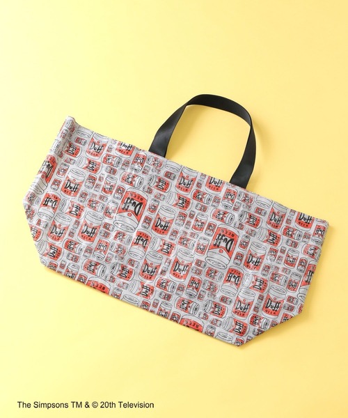 LEPSIM（レプシィム）の「【THE SIMPSONS／ザ・シンプソンズ】プリントビーチバッグ　　140540（トートバッグ・レディース・レッド/イエロー・ONE SIZE）」の6枚目の写真