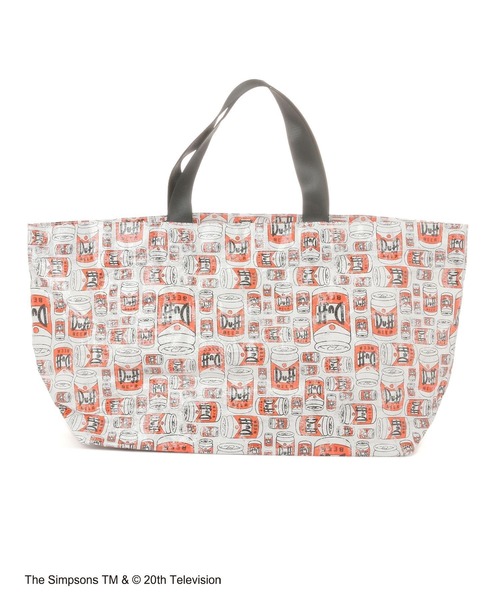 LEPSIM（レプシィム）の「【THE SIMPSONS／ザ・シンプソンズ】プリントビーチバッグ　　140540（トートバッグ・レディース・レッド/イエロー・ONE SIZE）」の9枚目の写真