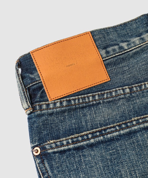 SUGARHILL(シュガーヒル)の「ADED MODERN WESTERN FLARED TROUSERS(デニムパンツ・メンズ・インディゴブルー・32)」の7枚目の写真