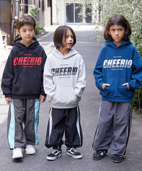 PAIRMANON STREET（ペアマノンストリート）の「【PAIRMANON STREET】裏起毛 プリント フーディー 長袖 スウェット パーカー（パーカー・キッズ・ネイビー/ベージュ/ブラック系その他/ブラック系その他2/グレー系その他/グレー系その他2/オレンジ/グリーン・100/140/120/90/150/160/130/110）」の11枚目の写真