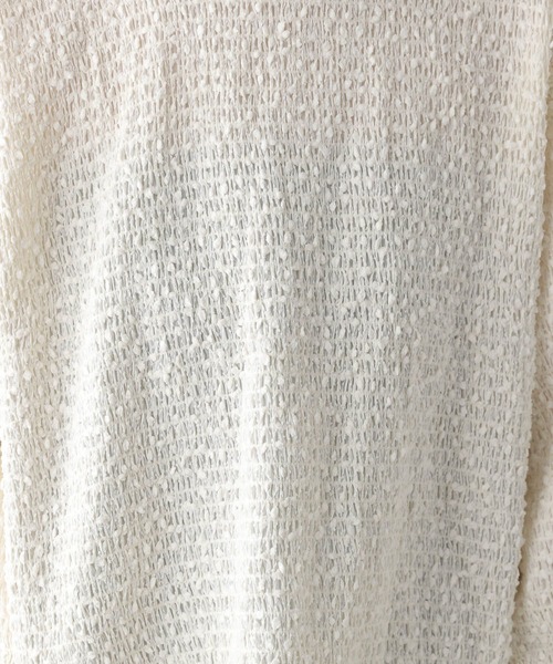 セール】ジャガードボリュームプルオーバー 134417（Tシャツ