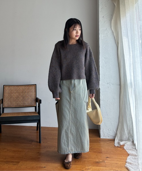 EPIMI E'PIMMY（エピミエピミー）の「サイドオープンデニムスカート（デニムスカート・レディース・ブラック/ブルー・MEDIUM）」の21枚目の写真