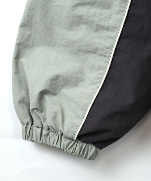 Starting Over(スターティングオーバー)の「side switch nylon jacket/サイド切り替えナイロン ジャケット(ナイロンジャケット・メンズ・グレー/ブラック/カーキ・M/L/XL)」の11枚目の写真