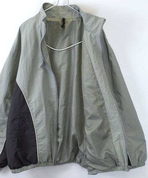side switch nylon jacket/サイド切り替えナイロン ジャケット