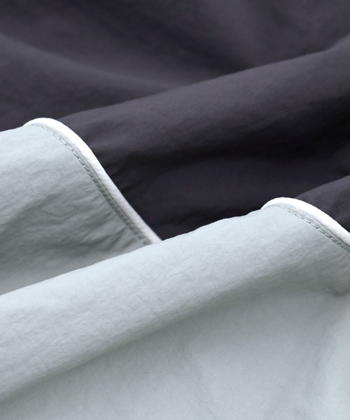 Starting Over(スターティングオーバー)の「side switch nylon jacket/サイド切り替えナイロン ジャケット(ナイロンジャケット・メンズ・グレー/ブラック/カーキ・M/L/XL)」の13枚目の写真