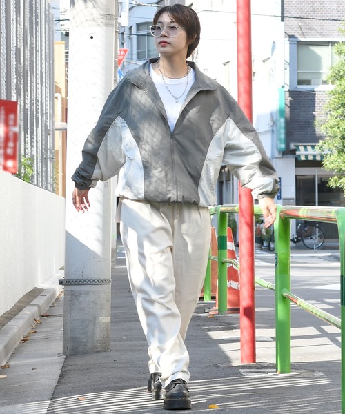 side switch nylon jacket/サイド切り替えナイロン ジャケット