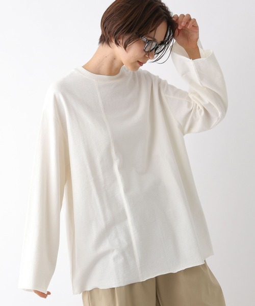 セール】アシメ切り替えプルオーバー 134438（Tシャツ