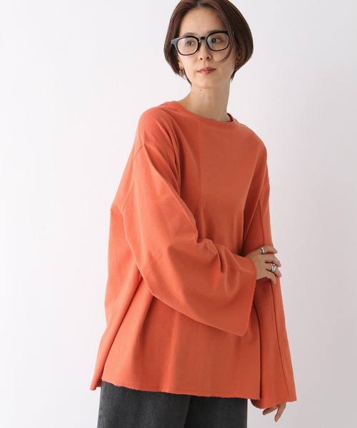 セール】アシメ切り替えプルオーバー 134438（Tシャツ