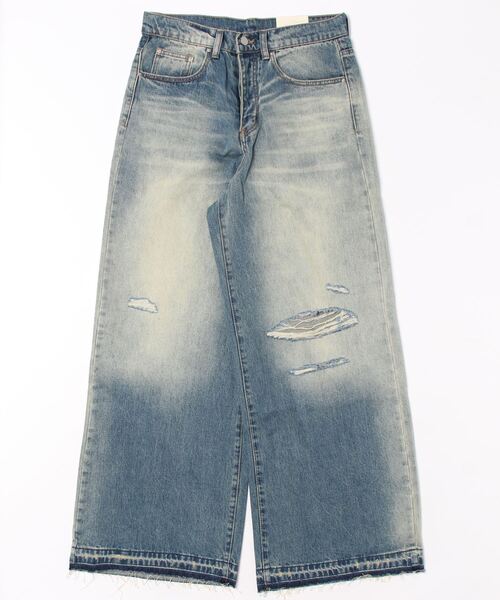 mnml/ミニマル/BAGGY RAVE SKATER DENIM(24ML-AW121D)（デニムパンツ