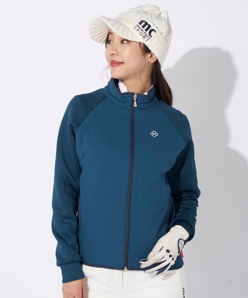 マリクレール　ゴルフ　アウター　ジャケット　ジャンパー　Ｌサイズ セール】【marie claire/マリ・クレール】レディースハイブリッド