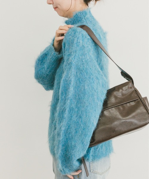 セール】ミックスシャギーハイネックニット（ニット/セーター）｜ITEMS