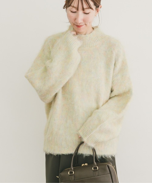 セール】ミックスシャギーハイネックニット（ニット/セーター）｜ITEMS