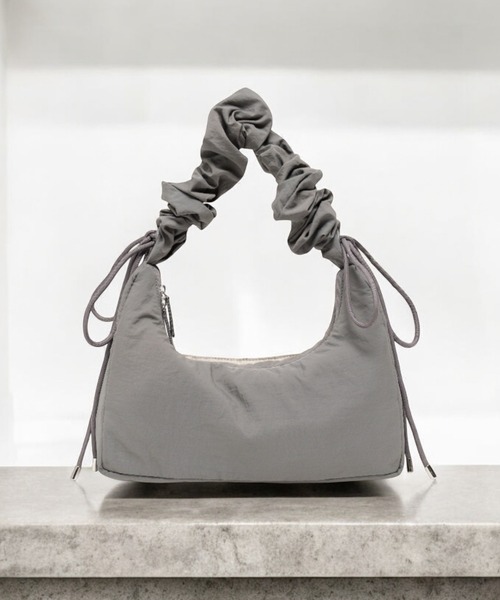 セール】Rename 2way シャーリング リボン ギャザー トート ショルダー