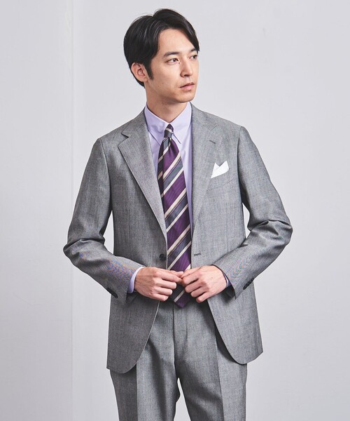 UNITED ARROWS(ユナイテッドアローズ)の「イージーケア ライラック ブロード タブカラーシャツ -抗菌防臭-(シャツ/ブラウス・メンズ・ライラック・42cm/41cm/40cm/39cm/38cm/37cm/43cm)」の3枚目の写真