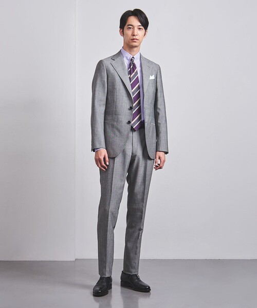 UNITED ARROWS(ユナイテッドアローズ)の「イージーケア ライラック ブロード タブカラーシャツ -抗菌防臭-(シャツ/ブラウス・メンズ・ライラック・42cm/41cm/40cm/39cm/38cm/37cm/43cm)」の4枚目の写真