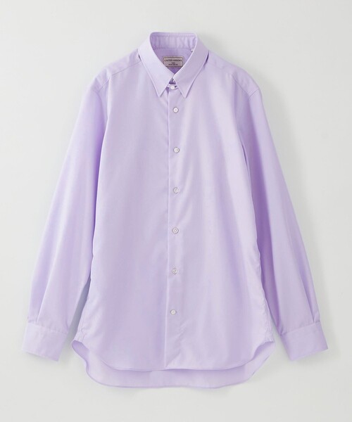 UNITED ARROWS(ユナイテッドアローズ)の「イージーケア ライラック ブロード タブカラーシャツ -抗菌防臭-(シャツ/ブラウス・メンズ・ライラック・42cm/41cm/40cm/39cm/38cm/37cm/43cm)」の8枚目の写真