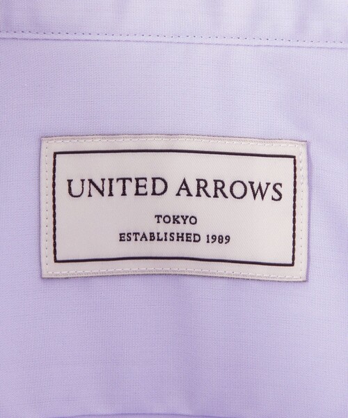 UNITED ARROWS(ユナイテッドアローズ)の「イージーケア ライラック ブロード タブカラーシャツ -抗菌防臭-(シャツ/ブラウス・メンズ・ライラック・42cm/41cm/40cm/39cm/38cm/37cm/43cm)」の14枚目の写真