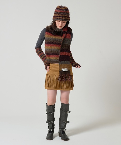 TINA:JOJUN(ティーナジョジュン)の「2024Limited Edition ニットベスト TINA:JOJUN(ベスト・レディース・ブラウン/パープル・M)」の12枚目の写真