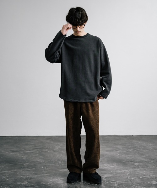 KRIFF MAYER クリフメイヤー ヘビーウエイト ピグメントラフクルーネックスウェット 2425802（スウェット）｜KRIFF MAYER（クリフメイヤー）