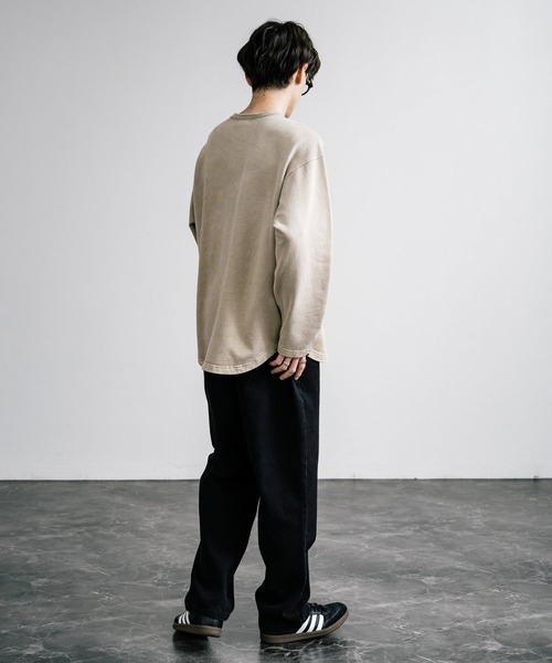 KRIFF MAYER クリフメイヤー ヘビーウエイト ピグメントラフクルーネックスウェット 2425802（スウェット）｜KRIFF MAYER（クリフメイヤー）