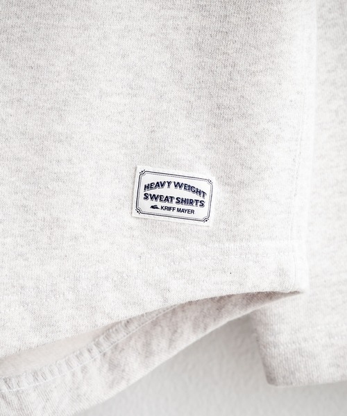 KRIFF MAYER クリフメイヤー ヘビーウエイト ピグメントラフクルーネックスウェット 2425802（スウェット）｜KRIFF MAYER（クリフメイヤー）