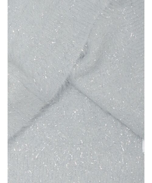 TWINKLE SHAGGY BACK RIBBON KNIT/トゥインクルシャギーバックリボンニット（ニット/セーター）｜CALNAMUR（カルナムール）