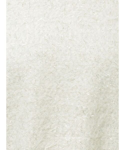 TWINKLE SHAGGY BACK RIBBON KNIT/トゥインクルシャギーバックリボンニット（ニット/セーター）｜CALNAMUR（カルナムール）