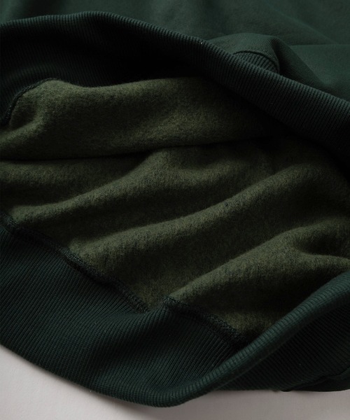 BEVERLY HILLS POLO CLUB(ビバリーヒルズポロクラブ)の「【BEVERLY HILLS POLO CLUB/ビバリーヒルズポロクラブ】ブランドロゴ ワンポイント刺繍 ハーフジップ/プルオーバー/スウェットトレーナー/ワイドシルエット/裏起毛(スウェット・メンズ・ブラック/アイボリー/ネイビー/ブラウン/グリーン・M/L/XL)」の12枚目の写真