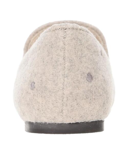 Samansa Mos2(サマンサ モスモス)の「ドット刺繍オペラシューズ(ドレスシューズ・レディース・ベージュ/チャコールグレー・L/M)」の10枚目の写真