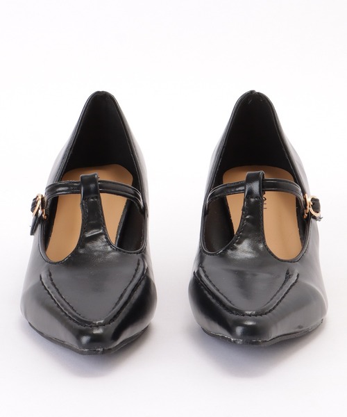 【新品】ダイアナ 23レザー ブラック ポインテッドトゥ ピンヒール パンプス 美品 ダイアナ ポインテッドトゥ レザー ヒール ブラック 22½