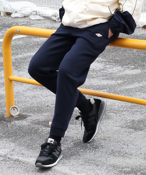 BALL(ボール)の「【BALL/ボール】ワンポイントロゴワッペン 裏起毛スウェットパンツ(スウェットパンツ・メンズ・ブラック/ネイビー/ヘザーグレー・LL/L/M)」の3枚目の写真