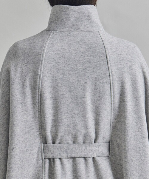 UNITED TOKYO(ユナイテッドトウキョウ)の「ロングケープコート(ポンチョ・レディース・ダークグレー/ライトグレー・FREE)」の17枚目の写真