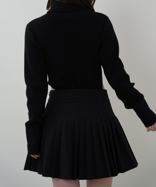 rib turtle neck bodysuit（リブタートルネックボディスーツ