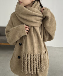 CAPRICIEUX LE'MAGE | 【セットアップ対応】シャギーマフラー(ストール/ショール)