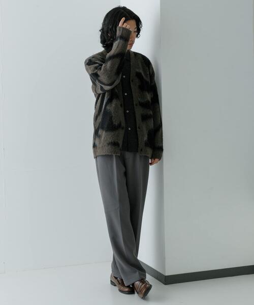 URBAN RESEARCH（アーバンリサーチ）の「URBAN RESEARCH iD　パターン起毛カーディガン（カーディガン/ボレロ・メンズ・ブラウン/ネイビー・MEDIUM/LARGE）」の8枚目の写真