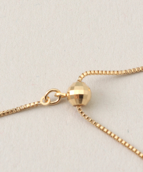 《NOBLE別注》GIGI/ジジ onyx SLIDE necklace（ネックレス）｜GIGI（ジジ）