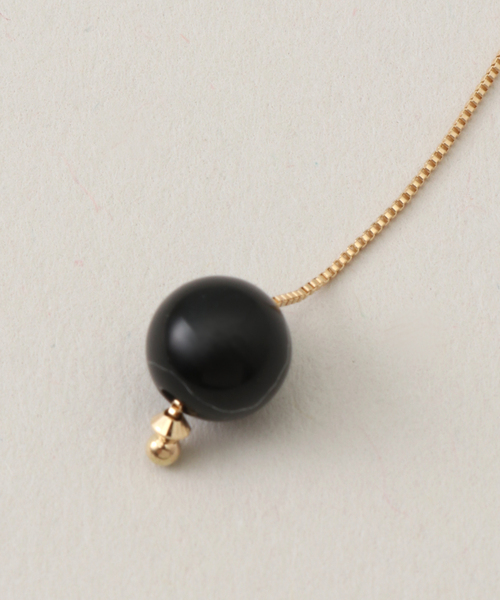 《NOBLE別注》GIGI/ジジ onyx SLIDE necklace（ネックレス）｜GIGI（ジジ）