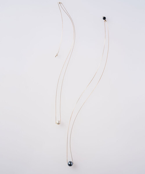 《NOBLE別注》GIGI/ジジ onyx SLIDE necklace（ネックレス）｜GIGI（ジジ）