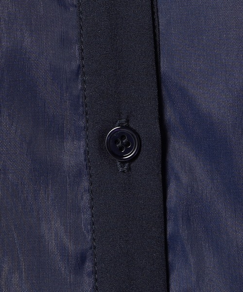 Grand PARK（グランドパーク）の「オーガンジー ドッキング長袖ブラウス（シャツ/ブラウス・レディース・ネイビー/グレー/ホワイト・FREE）」の17枚目の写真