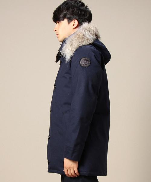 CANADA GOOSE（カナダグース）の「＜CANADA GOOSE（カナダグース）＞ JASPER WOOL/ダウンジャケット（ダウンジャケット/コート・メンズ・ブラック/ダークグレー/ネイビー・SMALL/X-SMALL/MEDIUM/LARGE）」の21枚目の写真