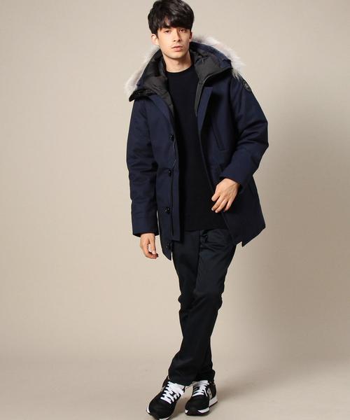 CANADA GOOSE（カナダグース）の「＜CANADA GOOSE（カナダグース）＞ JASPER WOOL/ダウンジャケット（ダウンジャケット/コート・メンズ・ブラック/ダークグレー/ネイビー・SMALL/X-SMALL/MEDIUM/LARGE）」の22枚目の写真
