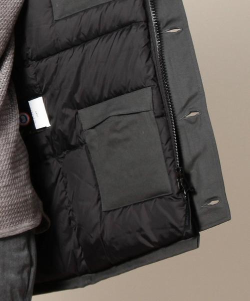 CANADA GOOSE（カナダグース）の「＜CANADA GOOSE（カナダグース）＞ JASPER WOOL/ダウンジャケット（ダウンジャケット/コート・メンズ・ブラック/ダークグレー/ネイビー・SMALL/X-SMALL/MEDIUM/LARGE）」の6枚目の写真