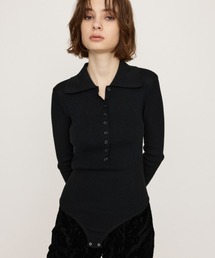COLLARED BODYSUIT カラード ボディスーツ