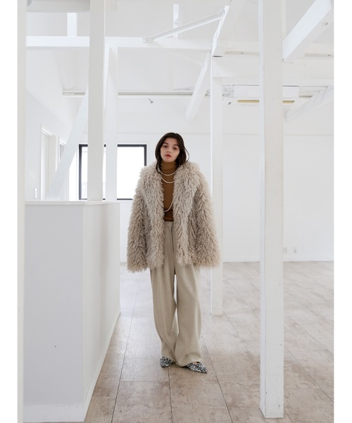 セール】curly eco fur coat（その他アウター）｜Katrin TOKYO